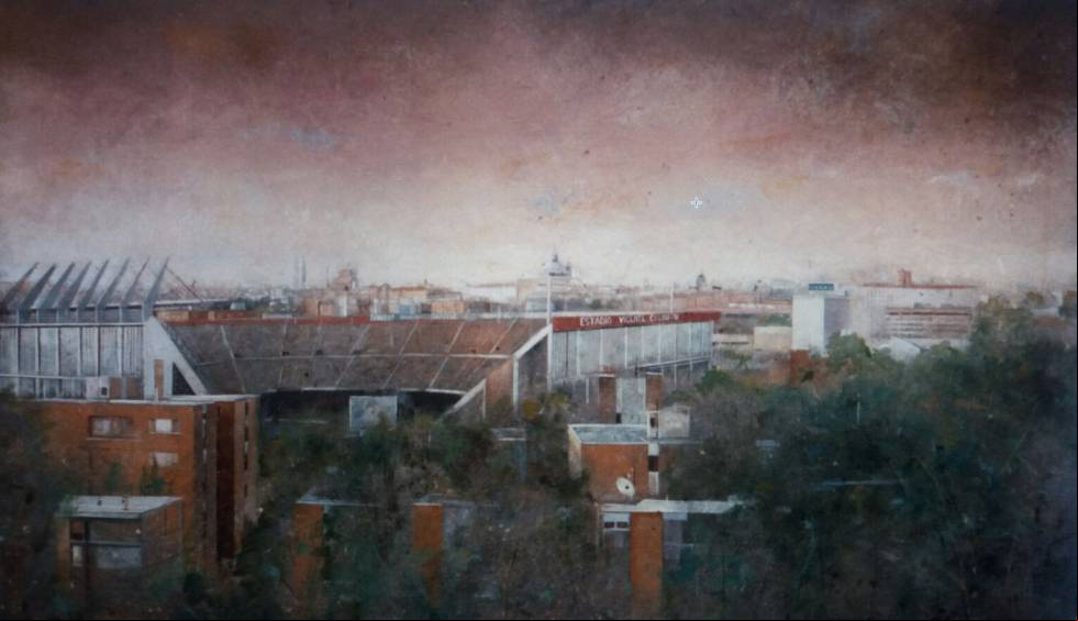 El Calderón en un cuadro